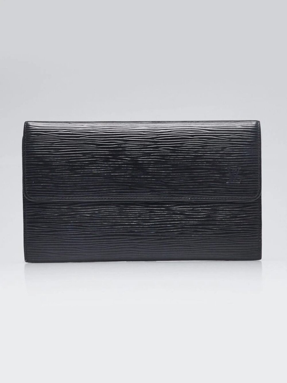 Louis Vuitton Black Epi Leather Porte-Tresor International Wallet - Picture 1 of 11